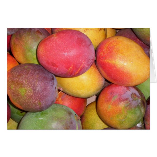 Cartão Chinatown Mangoes (Frente Horizontal)