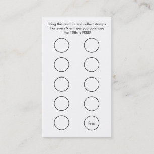 Cartão chinês da lealdade do cartão de negócio da