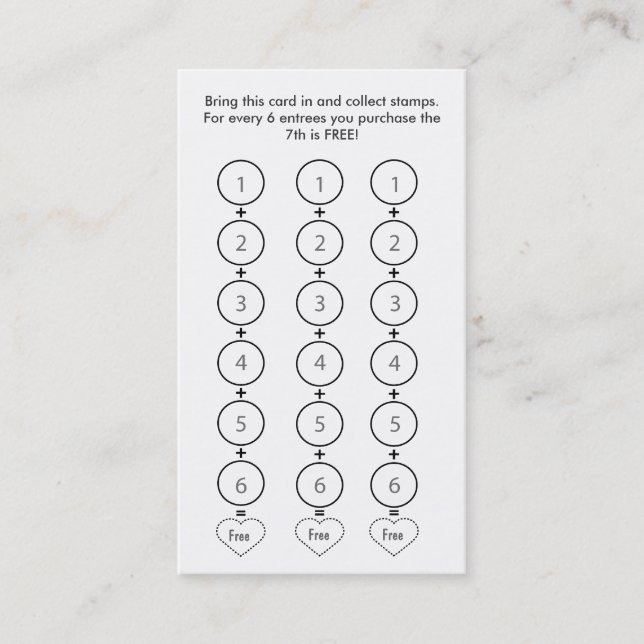 Cartão chinês da lealdade do cartão de negócio da (Frente)