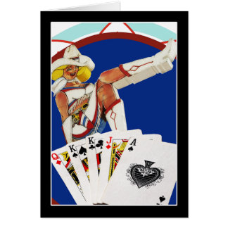 Cartão Chip De Poker Sally Glitter
