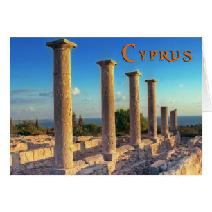 Cartão Chipre