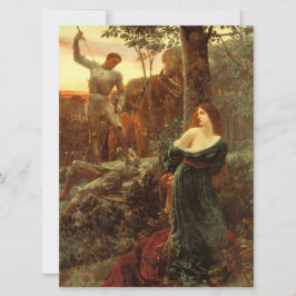 Cartão Chivalry (por Frank Dicksee)