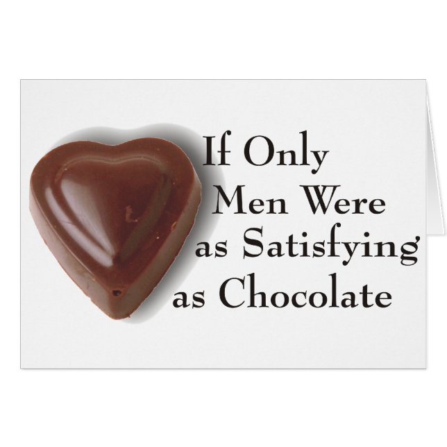 Cartão Chocolate (Frente Horizontal)