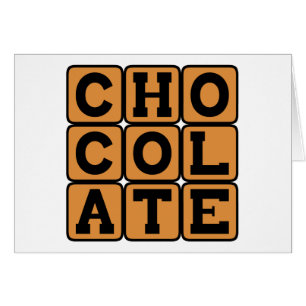 Cartão Chocolate, Doce Sobremesa