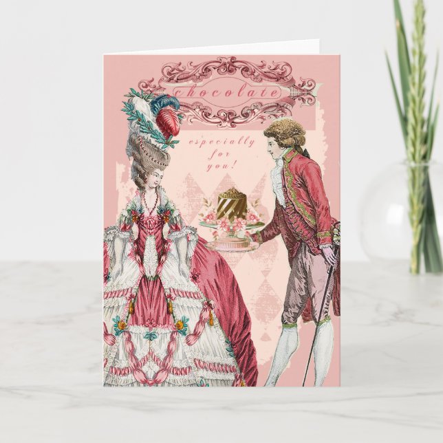 Cartão Chocolate para você (Frente)