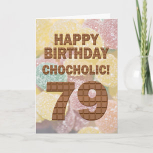 Cartão Chocolólico 79º Aniversário
