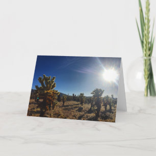 Cartão cholla greeting card