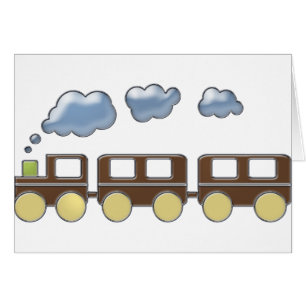 Cartão Choo Choo Train