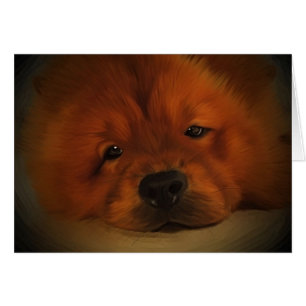 Cartão Chow Chow