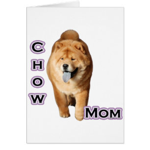 Cartão Chow Chow Mãe 4