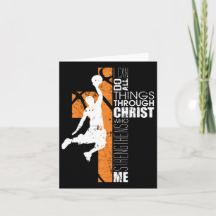Cartão Christian Bysketbyll Boys Girls Gift Philippians 4