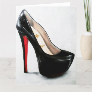 Cartão Christian Louboutin Red Bottom