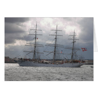 Cartão Christian Radich