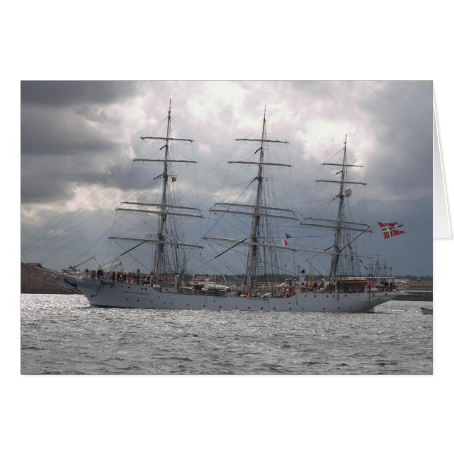 Cartão Christian Radich (Frente Horizontal)