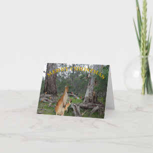 Cartão Christmas Card - Australian Wildlife