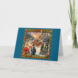 Cartão Christmas Crash Greeting Card