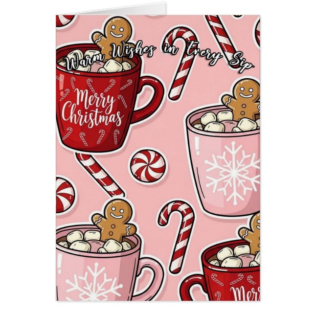 Cartão Christmas Greeting Card (Frente)