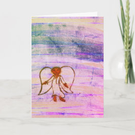 Cartão Christmas Herald Angel Sings