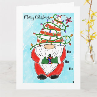 Cartão Christmas Holiday Autism awareness greeting card