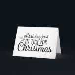 Cartão Christmas Pregnancy Announcement Baby Due December<br><div class="desc">The most magical gift won’t be under the tree this year… This Christmas pregnancy announcement card is the perfect way to share your exciting news — a little one arriving right around Christmas time. Whether you’re surprising grandparents, family, or close friends, this card turns your announcement into a moment they’ll...</div>