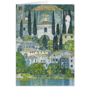 Cartão Chruch em Cassone bonito