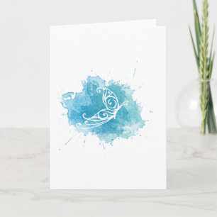 Cartão Chrysalis Logo Greeting card - vertical