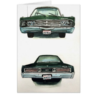 Cartão Chrysler 1967 300