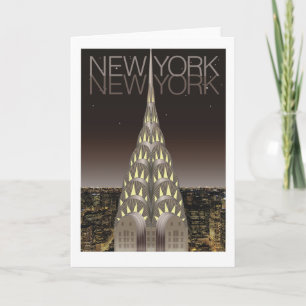 Cartão Chrysler Building Greeting Card