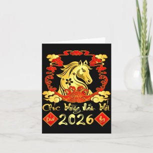 Cartão Chuc Mung Nam Moi 2026 Tet Ano Novo Lunar Vietnami