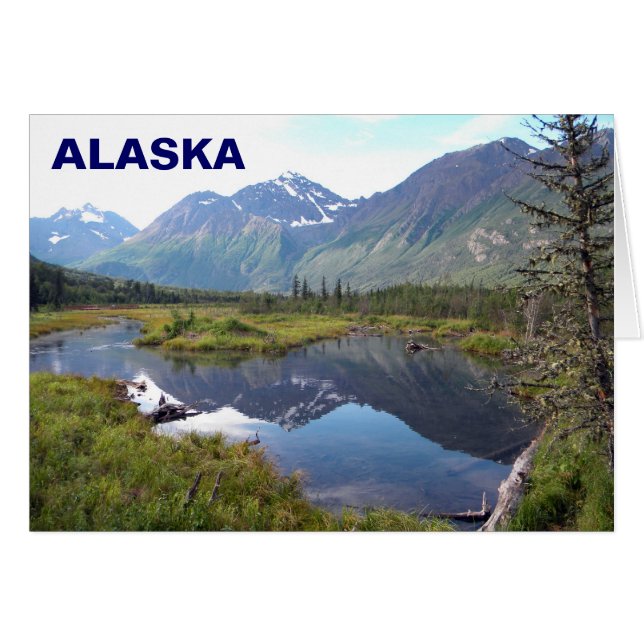 Cartão Chugach - Rio Águia (Frente Horizontal)