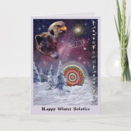 Cartão Chumash Winter Solstice