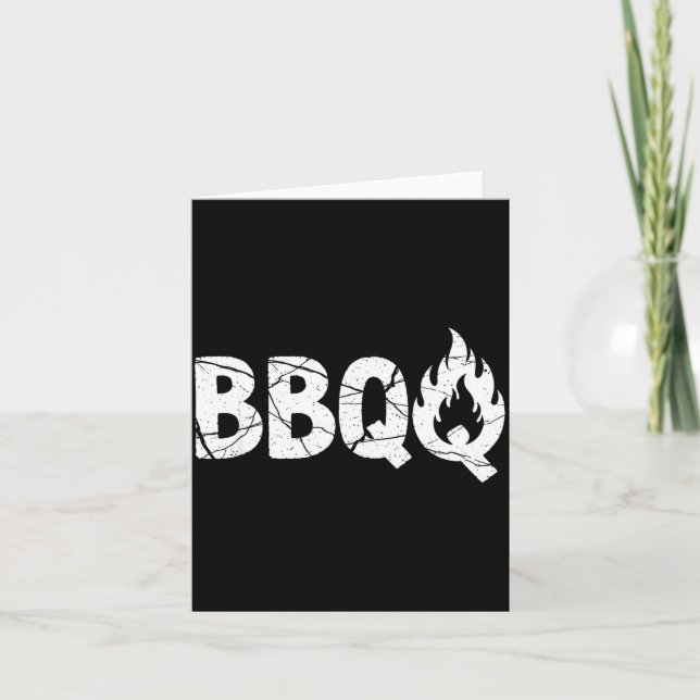 Cartão Churrasco Presente Piada Bbq Para Grill Timer Smok (Frente)