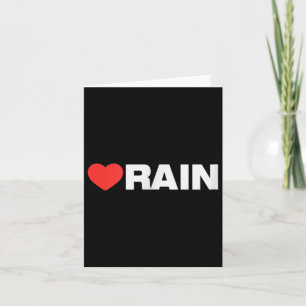 Cartão Chuva de Amor - Como o Coração do Seu Melhor Favor