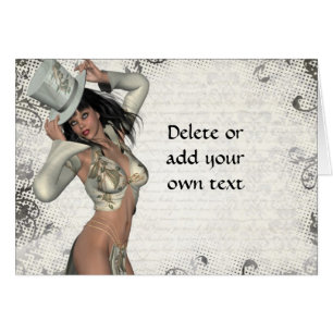 Cartão Chuva de prata