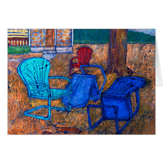 Cartão Chuva de primavera