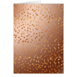 Cartão chuva do ouro