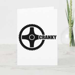 Cartão Ciclista Crank de Bicicleta Ciclo Crank Ciclista B