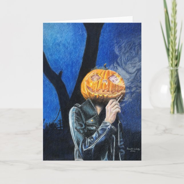 Cartão Ciclista Sem Cabeça (Frente)