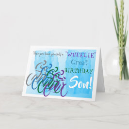 Cartão Ciclista Son Birthday