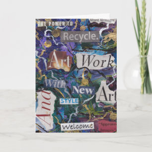 Cartão Ciclo de atualização de arte