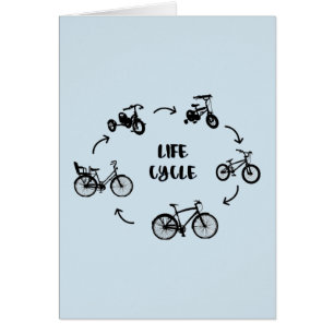 Cartão Ciclo de vida personalizável