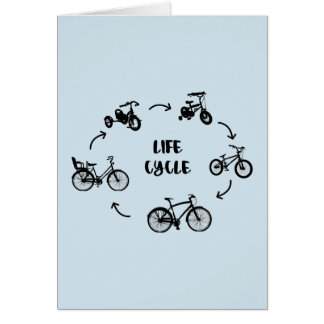 Cartão Ciclo de vida personalizável