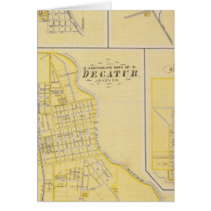 Cartão Cidade Corporativa de Decatur