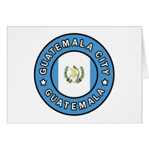 Cartão Cidade da Guatemala Guatemala