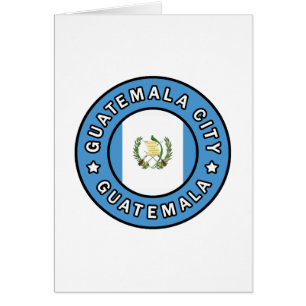 Cartão Cidade da Guatemala Guatemala