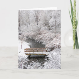 Cartão Cidade de Brook em janeiro