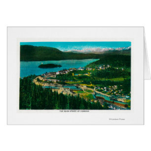 Cartão Cidade de Cordova, Alaska Cordova, AK