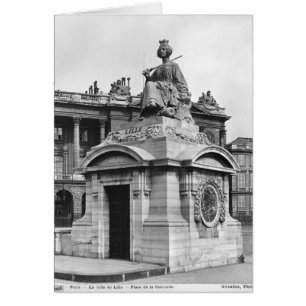 Cartão Cidade de Lille, 1838