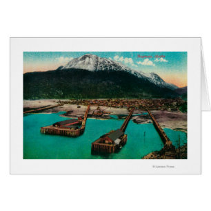 Cartão Cidade de Skagway, AlaskaSkagway, AK