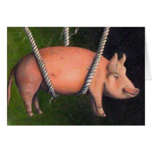 Cartão Ciência estranha